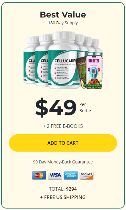 CelluCare 6 Bottle